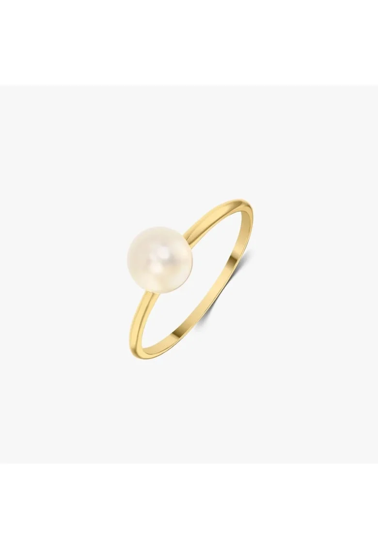 Златен пръстен Pearl Elegance