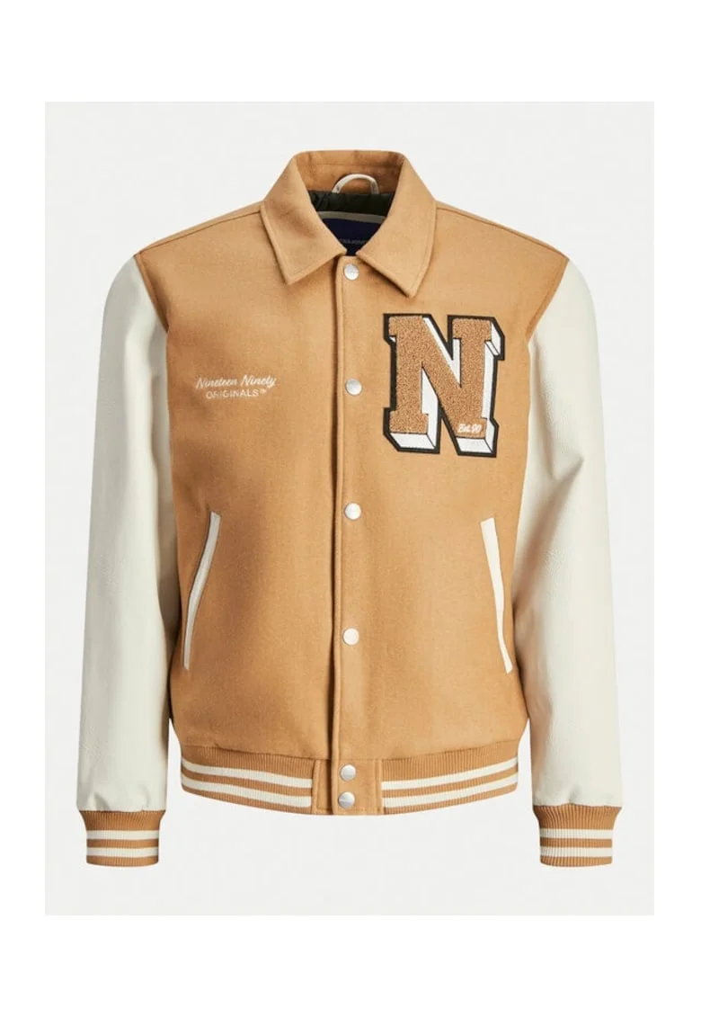 Яке бомбър Jack&Jones Carter 12260455 Бежово