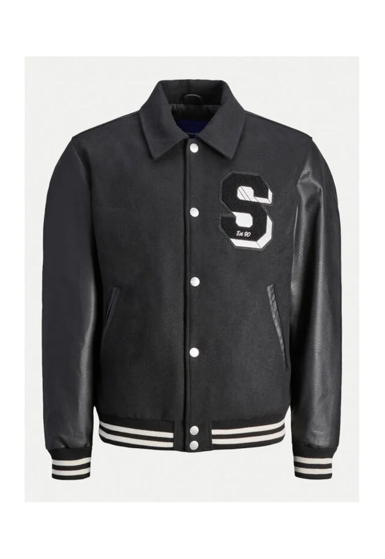 Яке бомбър Jack&Jones Carter 12260455 Черно
