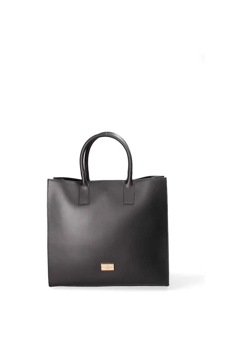 Кожена чанта Tote - Златист