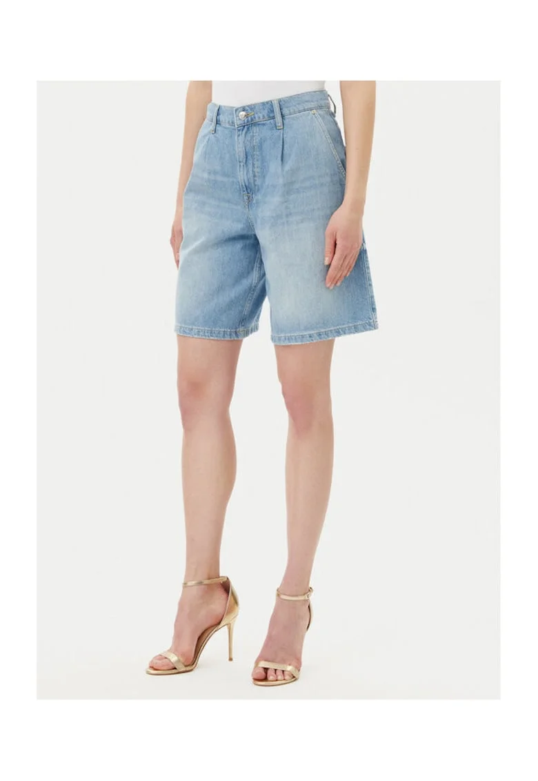 Дамски шорти Joop Jeans - 10019646 30046455 - Дънкови - Памук - Син