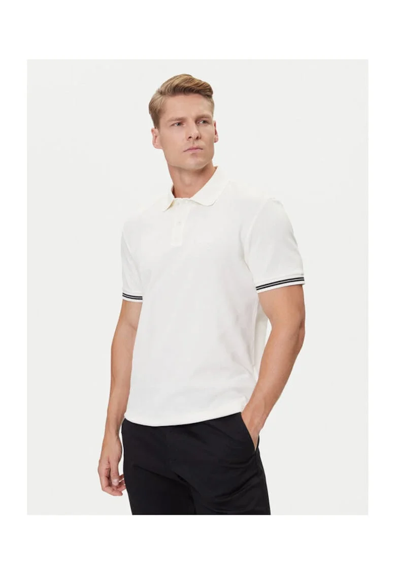 Мъжка тениска Joop Jeans - бежова - памук
