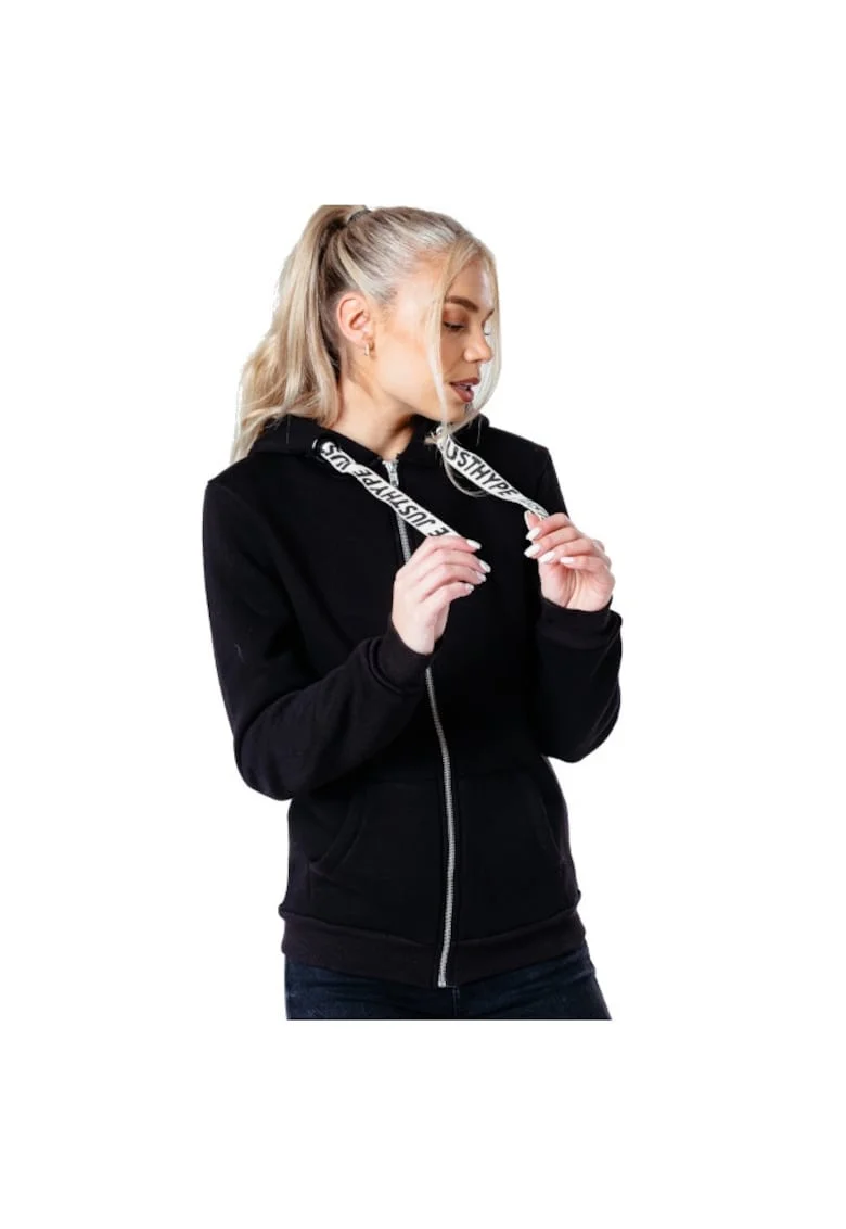 Дамска качулка -  Drawstring Zip Hoodie HYPWOMHOOD001
