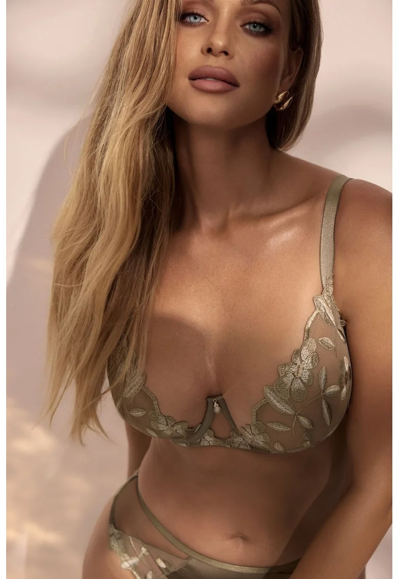 Sutien cu broderie Iris