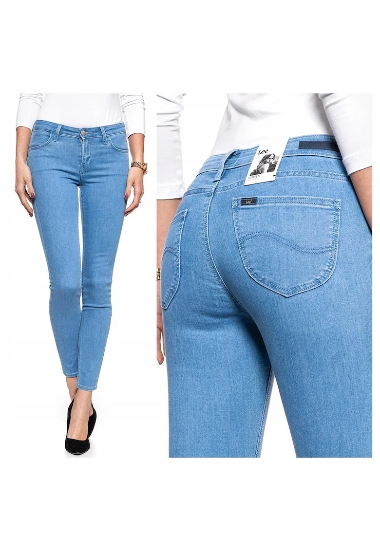 Дамски дънки -  4459-26 - Памучни - Дълги - Petite - Дънкови - W24-L31 US