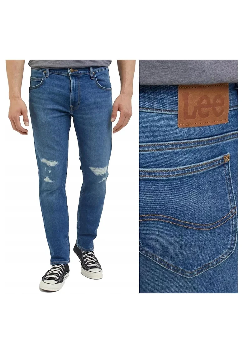 Мъжки дънки -  Премиум качество - Памук - Дълги - Мъжки - Slim fit