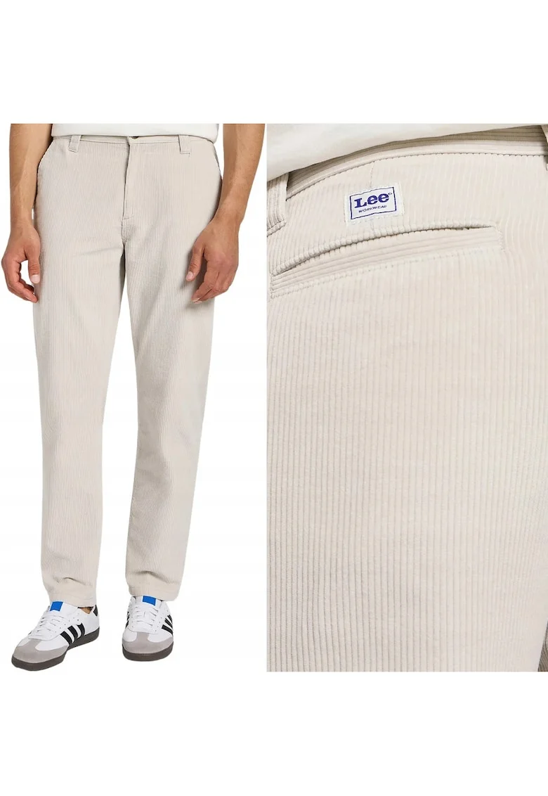 Панталони Chino  Relaxed Workwear Екрю - Памук - L34