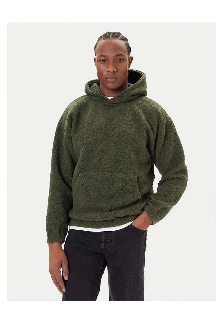 Мъжки суичър  тъмнозелен -