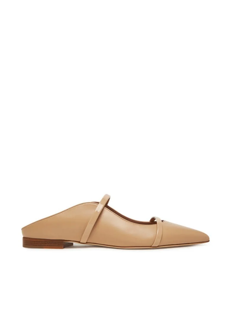 Дамски джапанки - MAUREEN FLAT 327 -  Естествена кожа