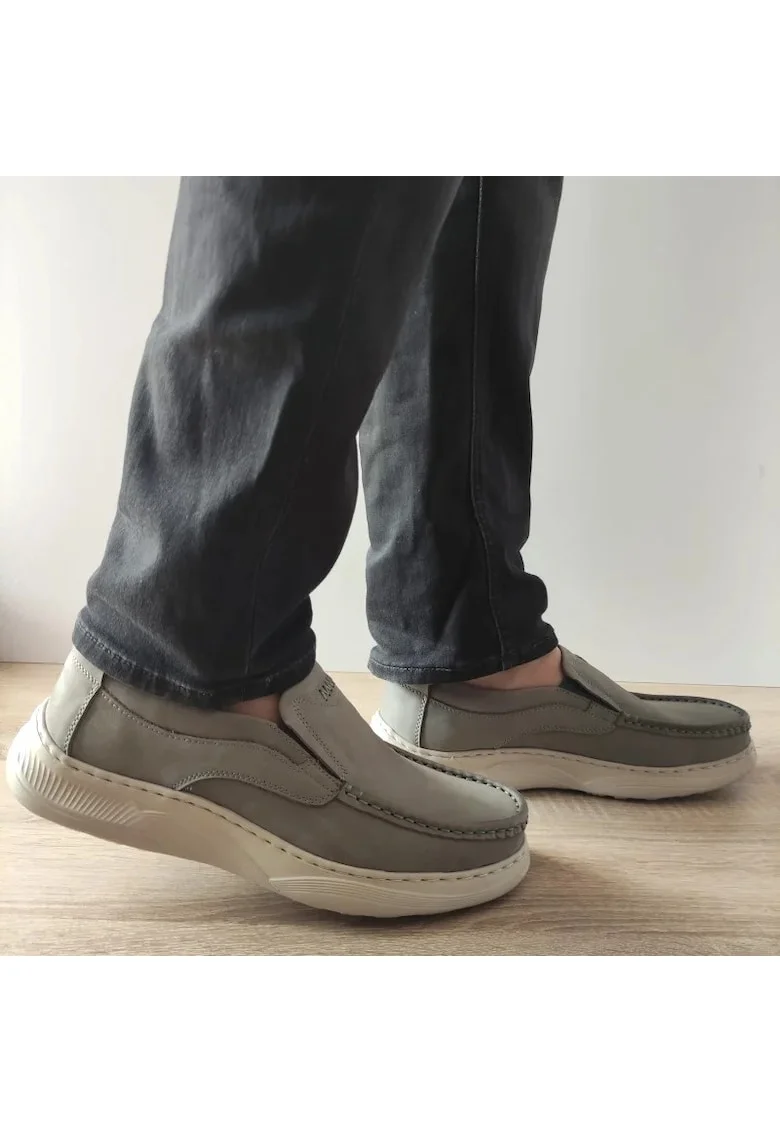 Ежедневни мъжки обувки  B095 Grey - Сиви