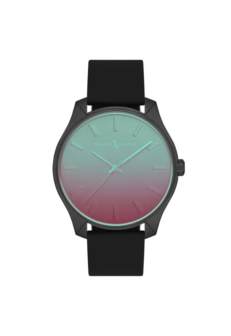 Мъжки часовник  MEX3198 черен силикон 44мм