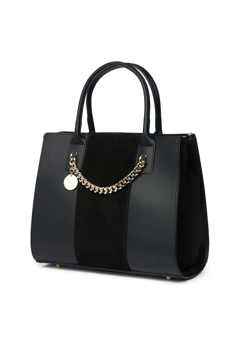 Чанта от естествена кожа Narcisa