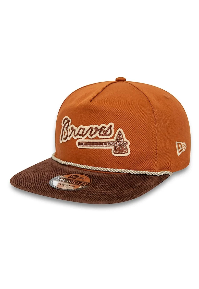 Шапка Atlanta Braves Snap Back  Кафяв