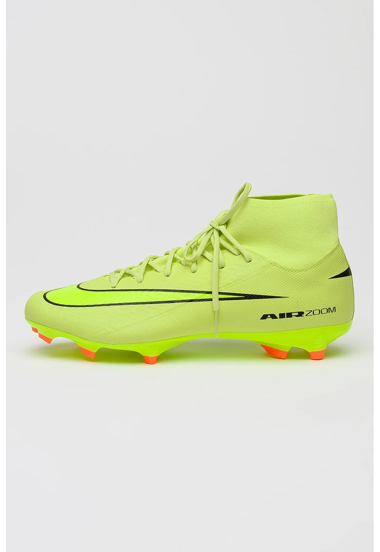 Футболни обувки Mercurial Superfly 10 Academy с бутони - Неоново зелено/Шам фъстък зелено