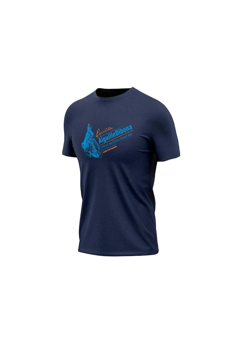 Tricou outdoor din lana merino barbati SUSTENHORN2 S nightblue