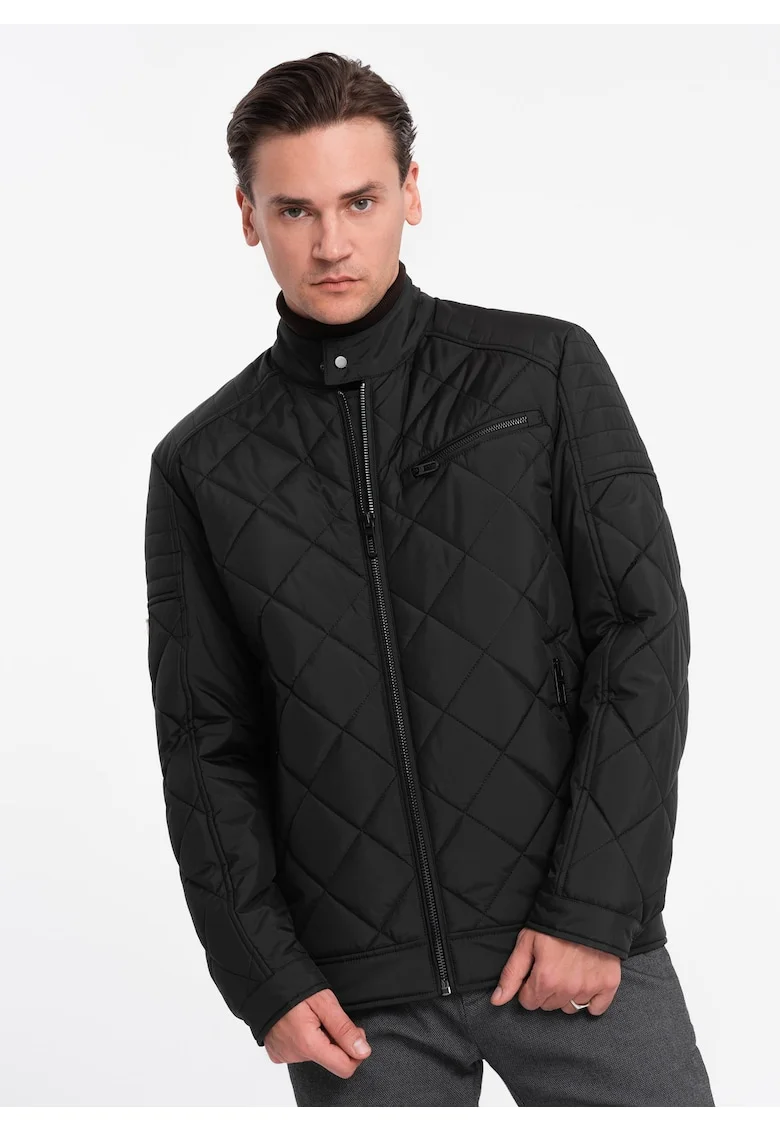 Jacheta biker OM-JALP-22FW-006 - Мъже - С цип