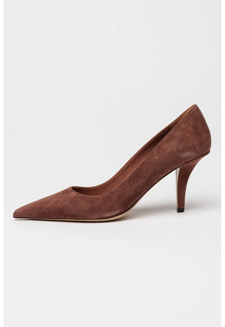 Велурени обувки Jessica Pump