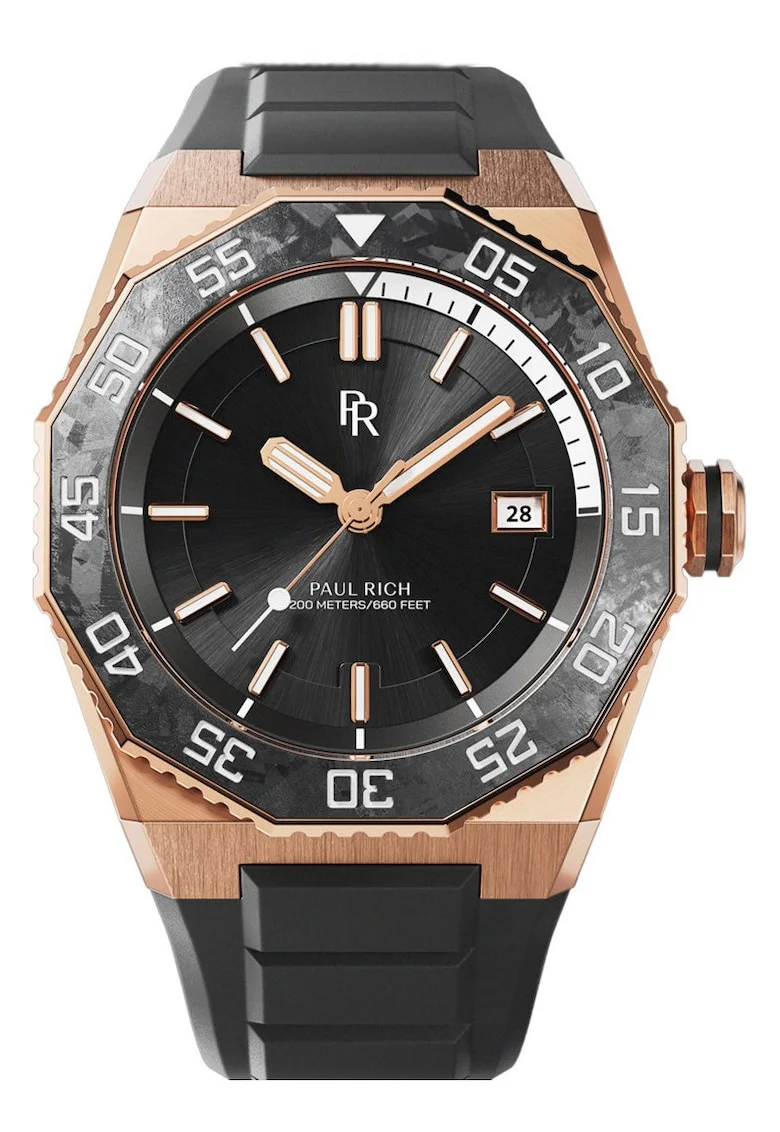 Мъжки часовник  Aquacarbon Pro 42mm - 20ATM