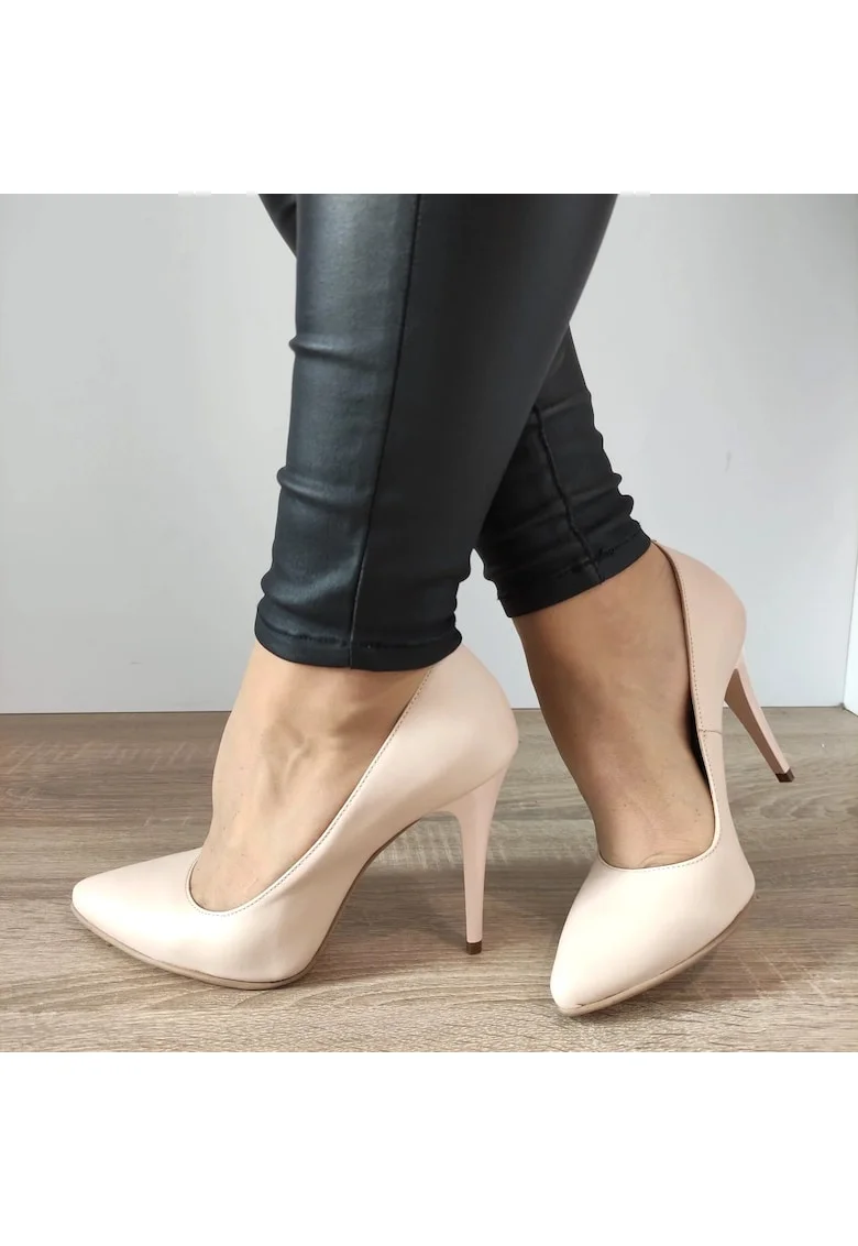 Елегантни дамски обувки  53-62 Pink Beige - Pink Beige