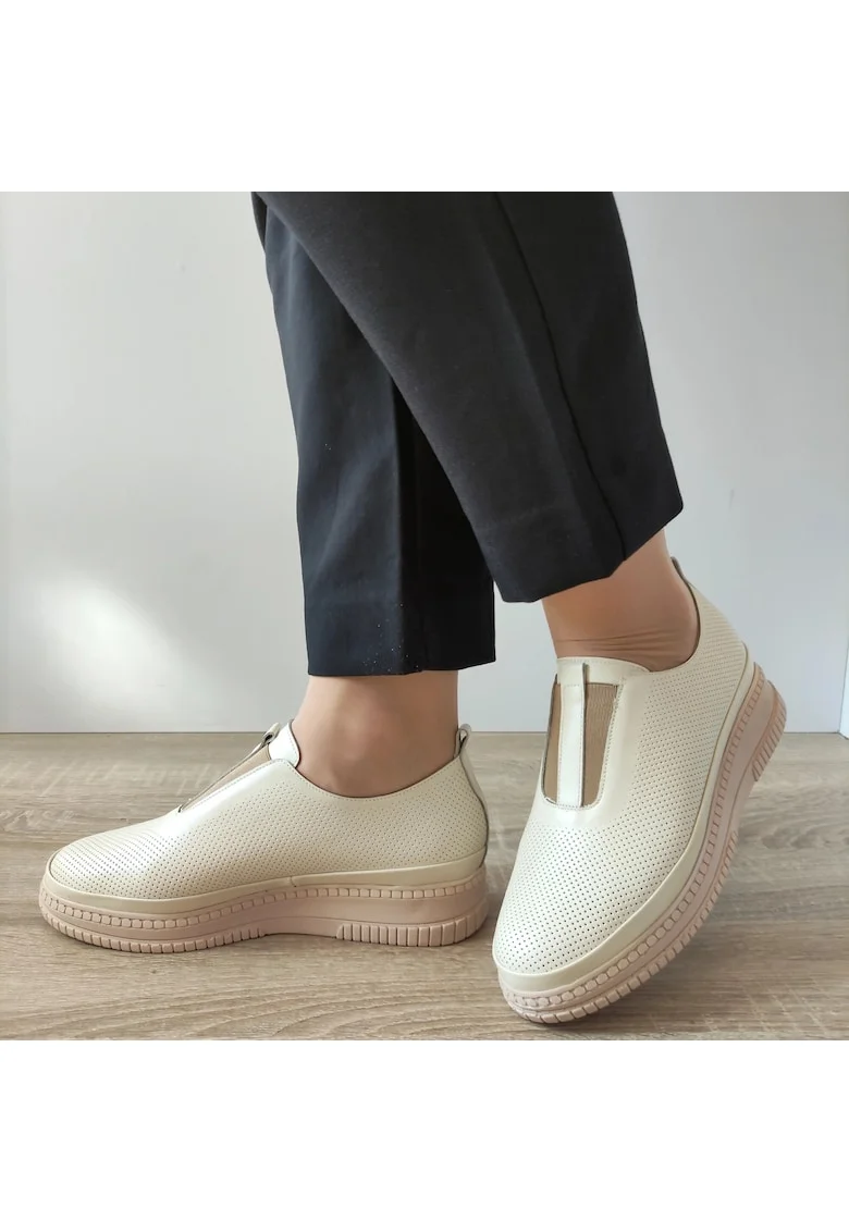 Ежедневни дамски обувки  3260-3 Beige - Бежови