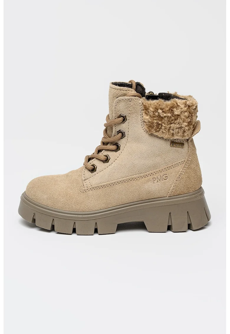 Боти Gore-Tex с велур и еко кожа