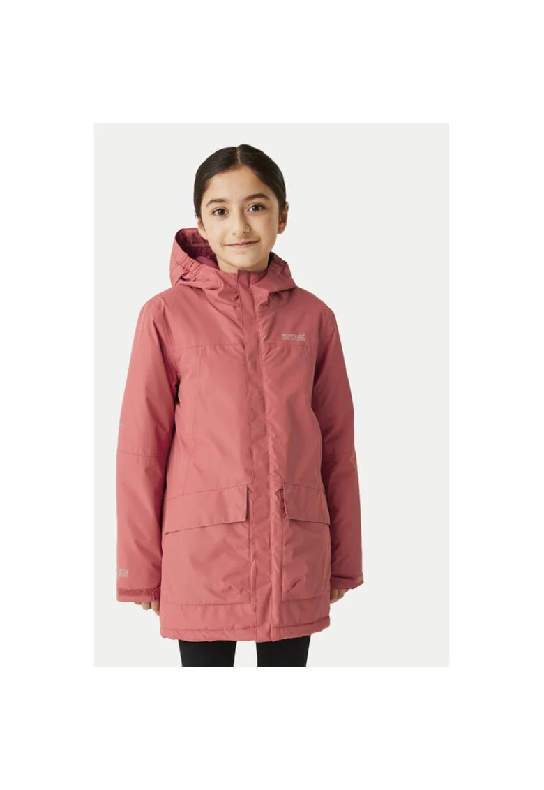 Момичешко яке -  304042829 - Рециклиран полиестер - Розово