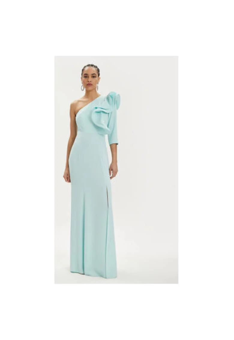Дамска рокля - Ринасименто - 304164996 - Полиестер - Еластан - Син