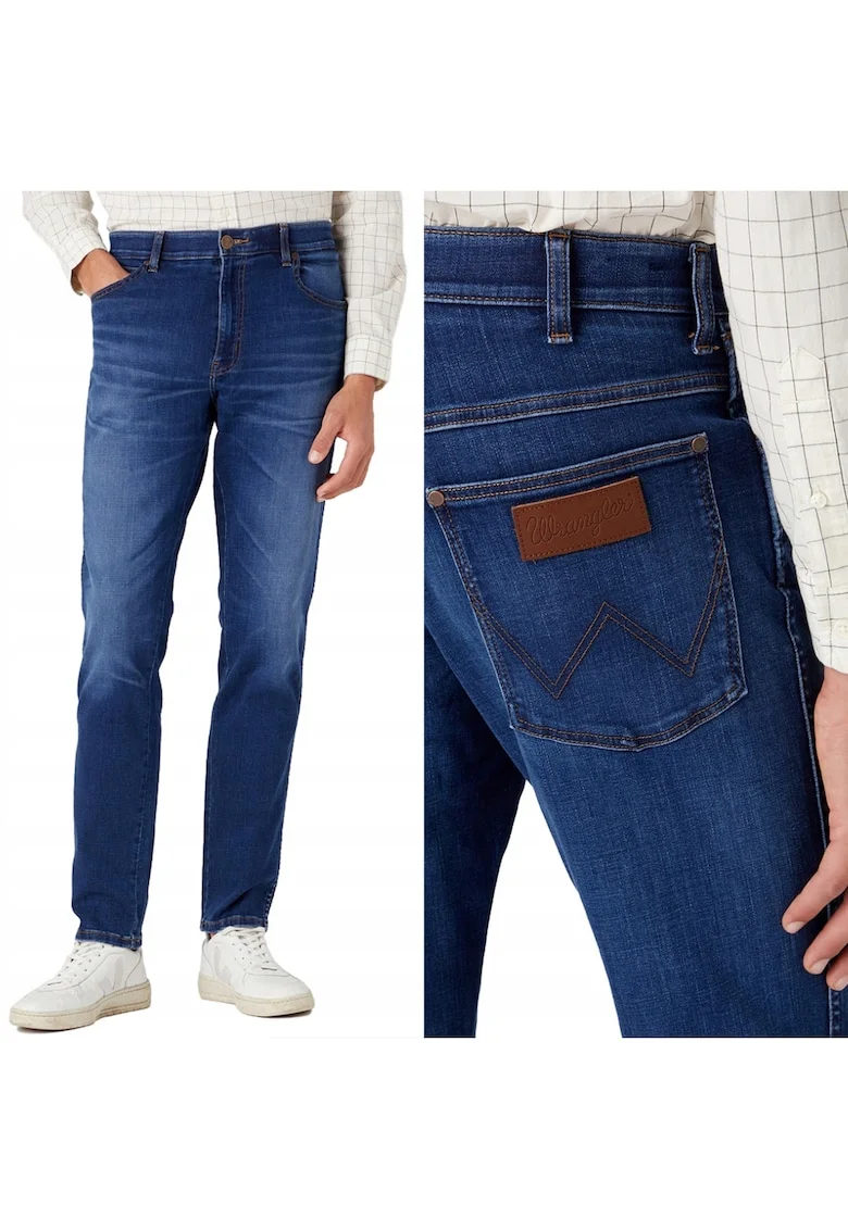 Мъжки дънки Wrangler Larston - сини (rodeo bull) - W32 L34