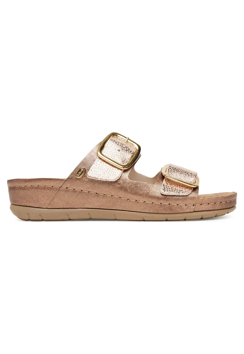 Дамски чехли -  Rose Gold 1853