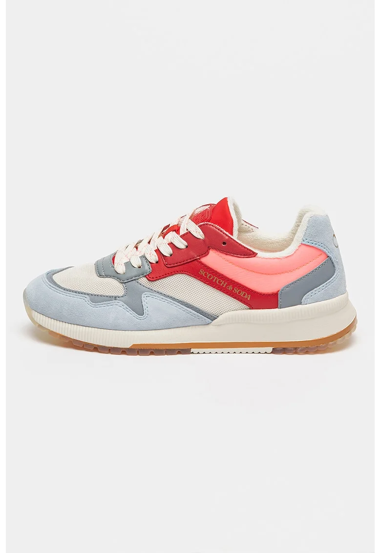 Червен/Мръснобял/Син