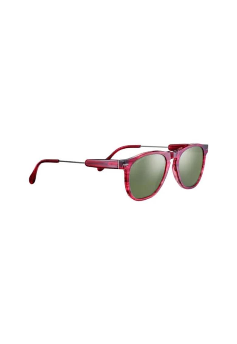 Очила  AMBOY Shiny Gunmetal Red Streaky C18008 Acetate - Mineral Polarized 555nm