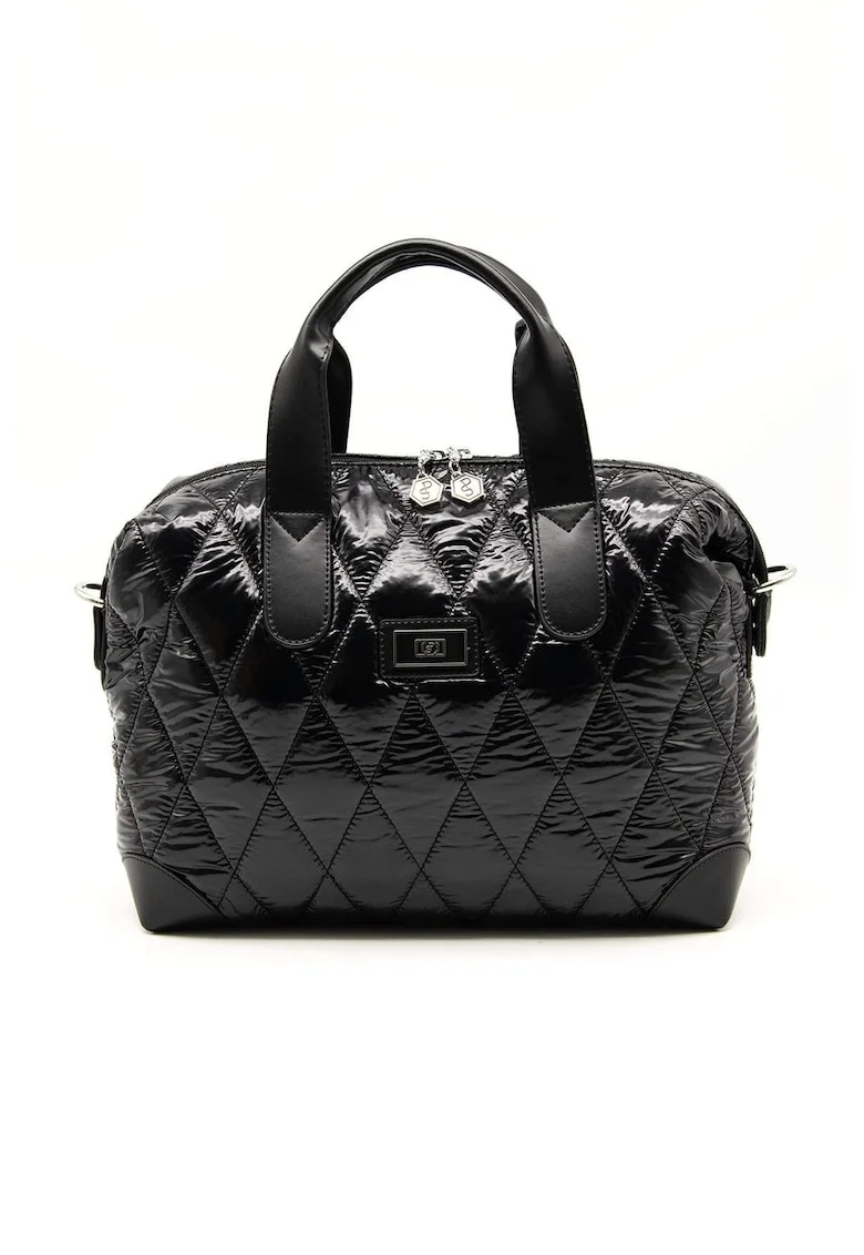 Чанта duffle с лого - Черен - - 22 x 32 x 12 см