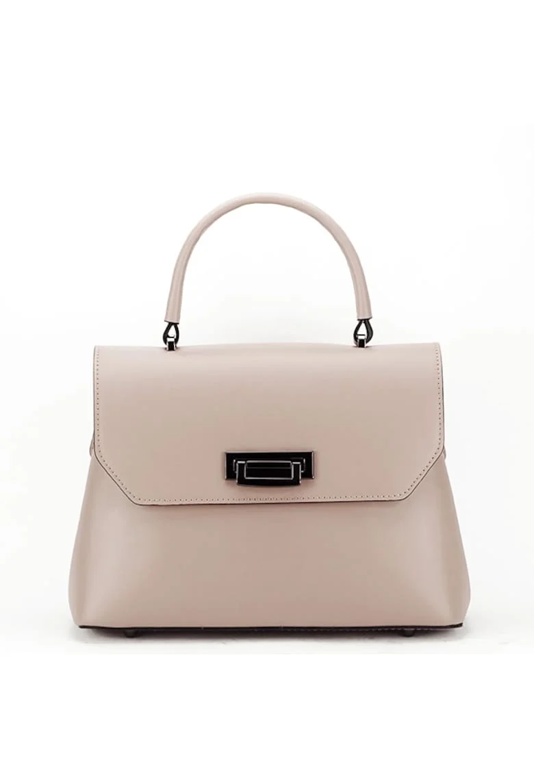 Естествена кожена чанта Alicia 123 Beige 12146