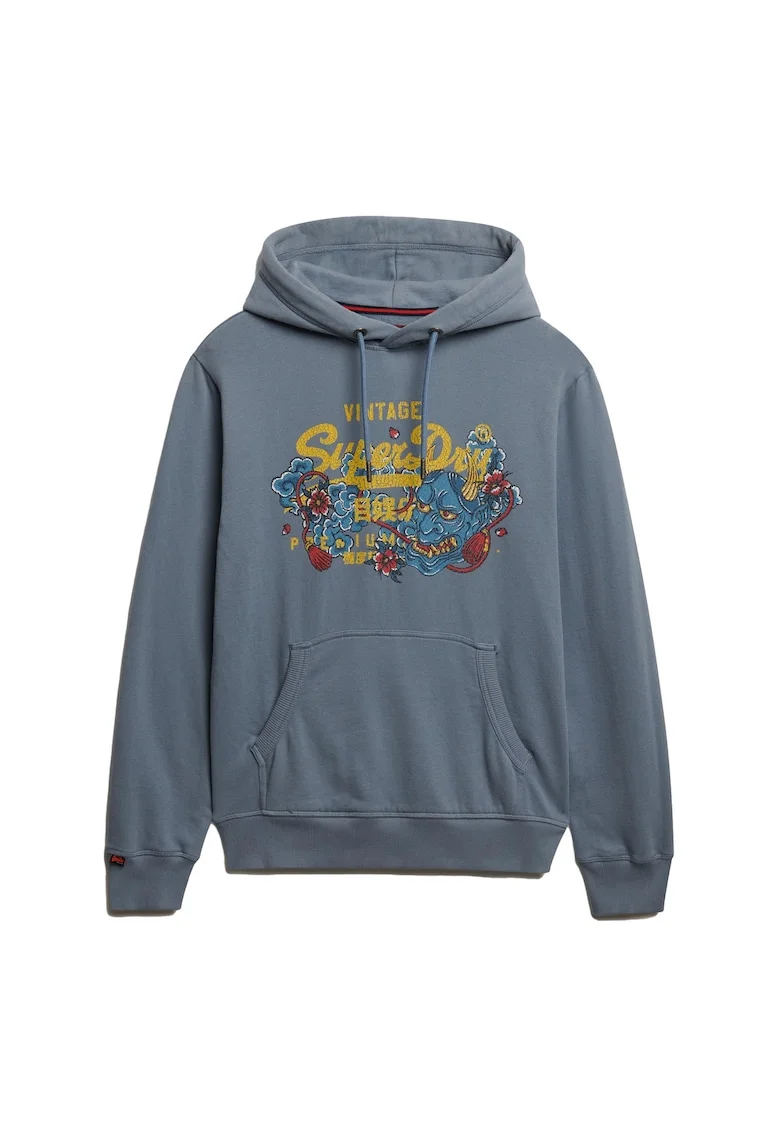SUPERDRY - Худи с памук с графика