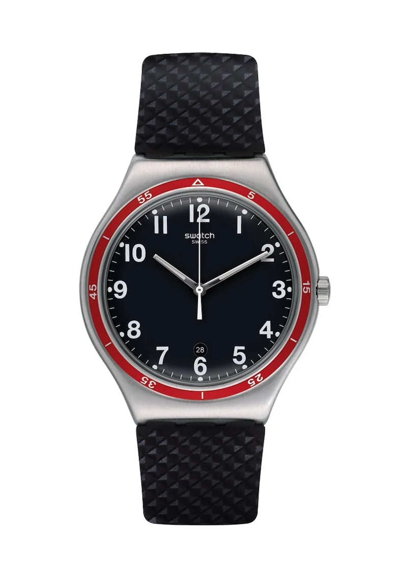 TBC  Man Irony Silvery & Black Watch