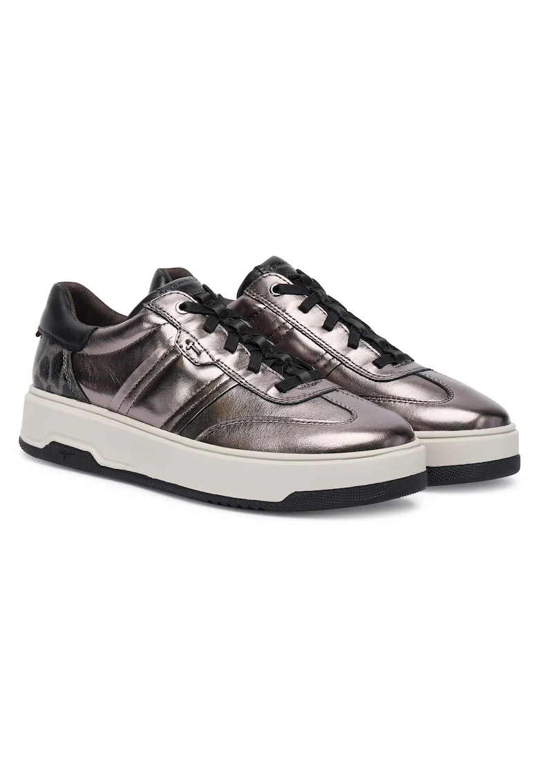 Дамски спортни обувки -  Pewter 915 - естествена кожа