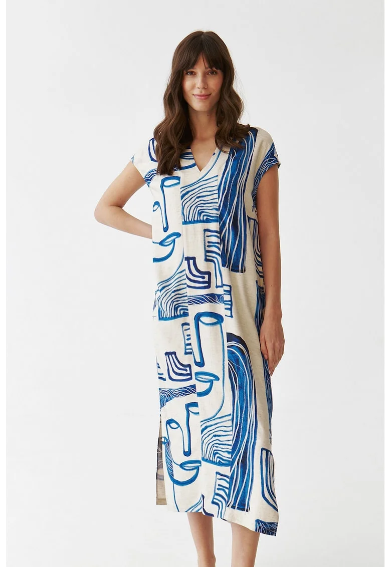 Бял/Син