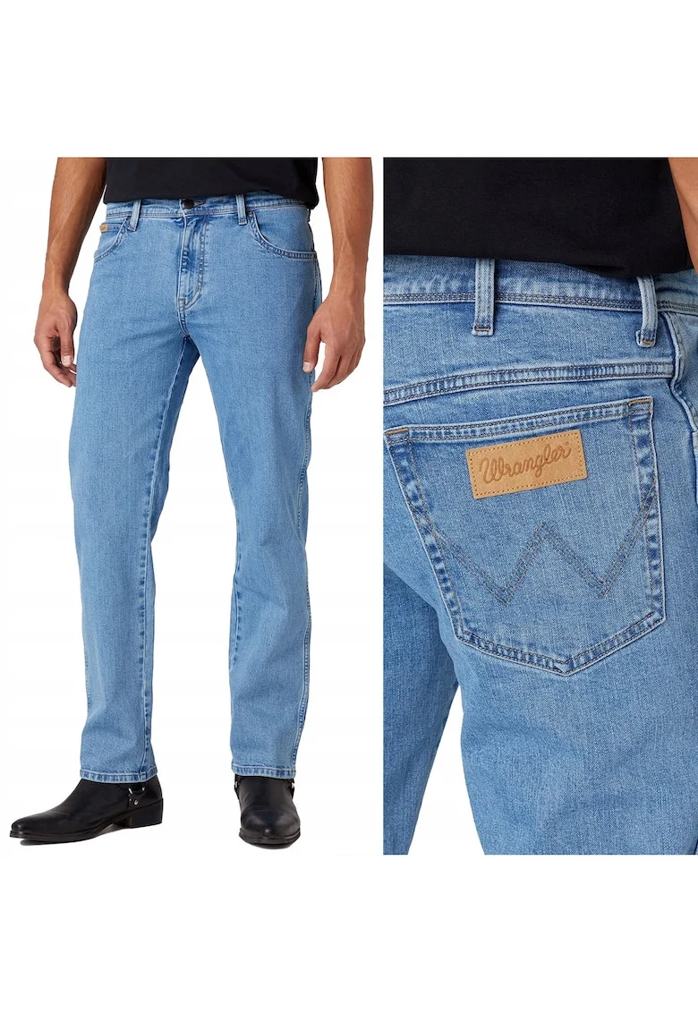 Мъжки дънки Wrangler - модел  821 - син Good Shot
