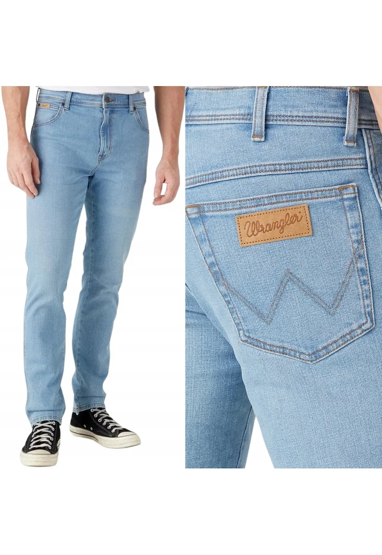 Мъжки дънки Wrangler  син Gambit - втален - W38 L32