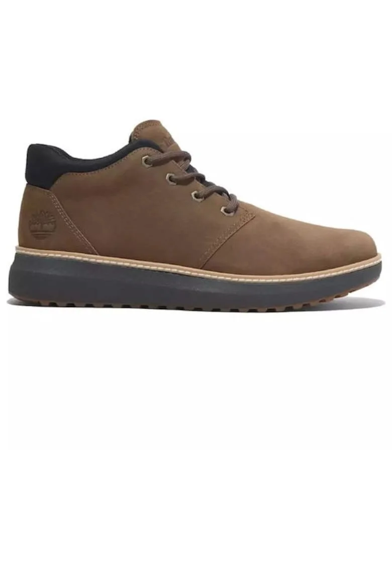 Мъжки боти  MID LACE UP CHUKKA BOOT - кафяви - за ежедневно носене и официални поводи -