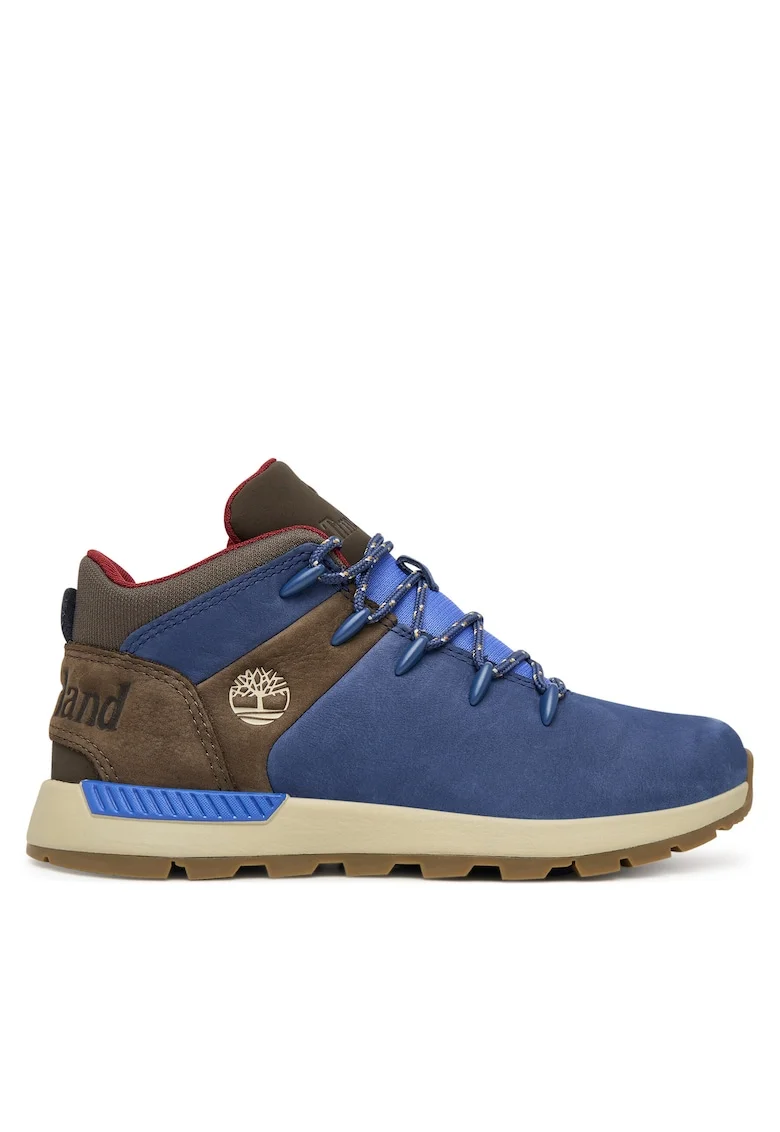 Мъжки боти  Mid Lace UP Sneaker - естествена кожа