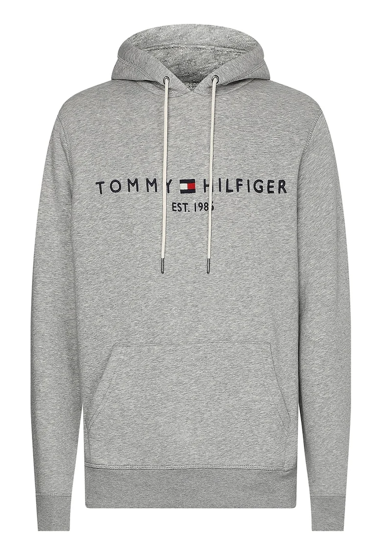 Худи с органичен памук и бродирано лого