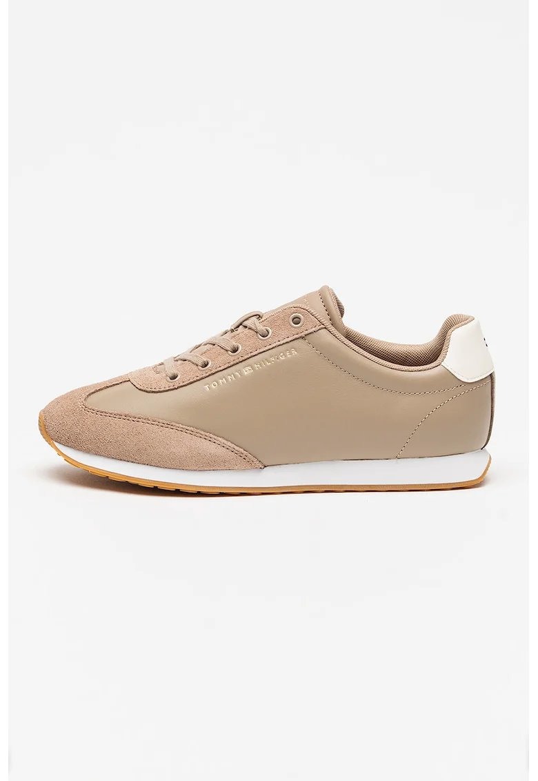 Спортни обувки Heritage Runner от кожа и велур