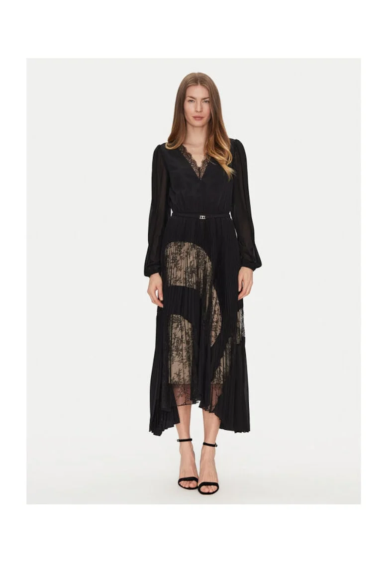 Ежедневна дамска рокля  черна -
