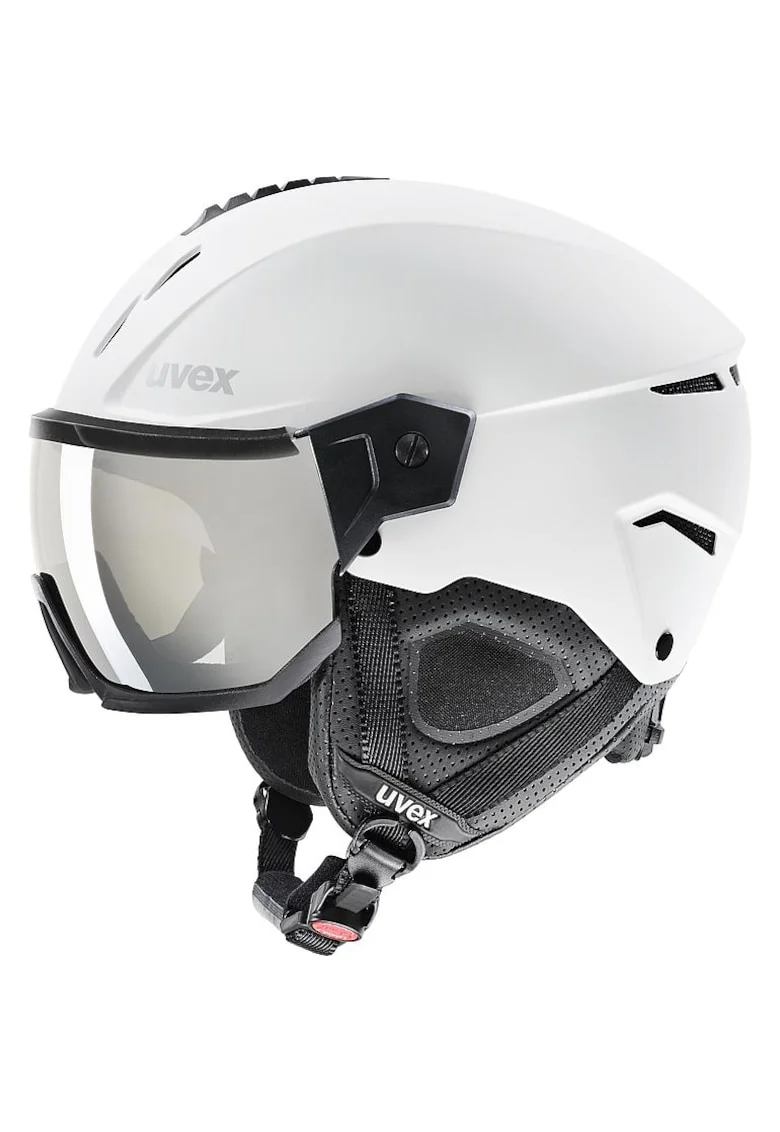 Ски каска Instinct Visor -  бяла/черна - 56-58 см