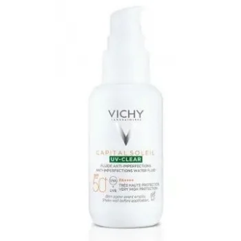 ВИШИ СОЛЕЙ УВ-КЛИЪР Флуид за лице против несъвършенства SPF50+ 40мл