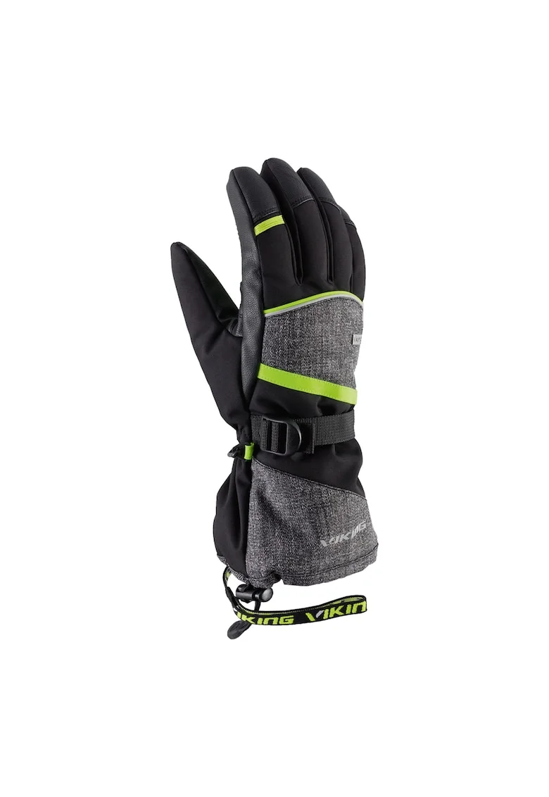Manusi  Soren Freeride - Negru-Verde Lime - Marime: 07
