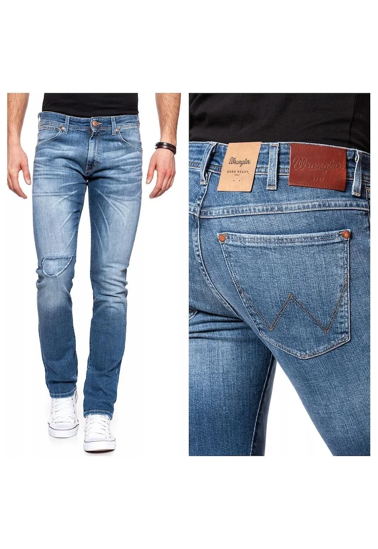 Мъжки дънки -  247-137 - Larston - Памук - Дълги - Мъжки - Slim fit - W30-L34 US